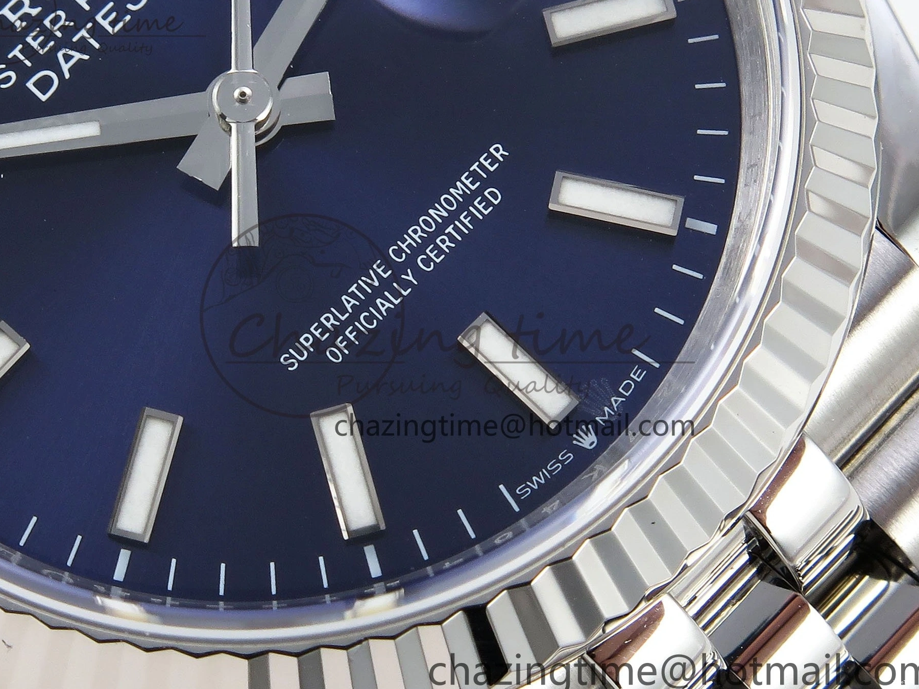 MiroTime 0419 Lightweight DateJust 36 126234 APF 1:1 Best Edition 904L Steel Blue Sitck Dial on SS Jubilee Bracelet VR 1582